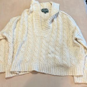 Cropped American Eagle Cardigan